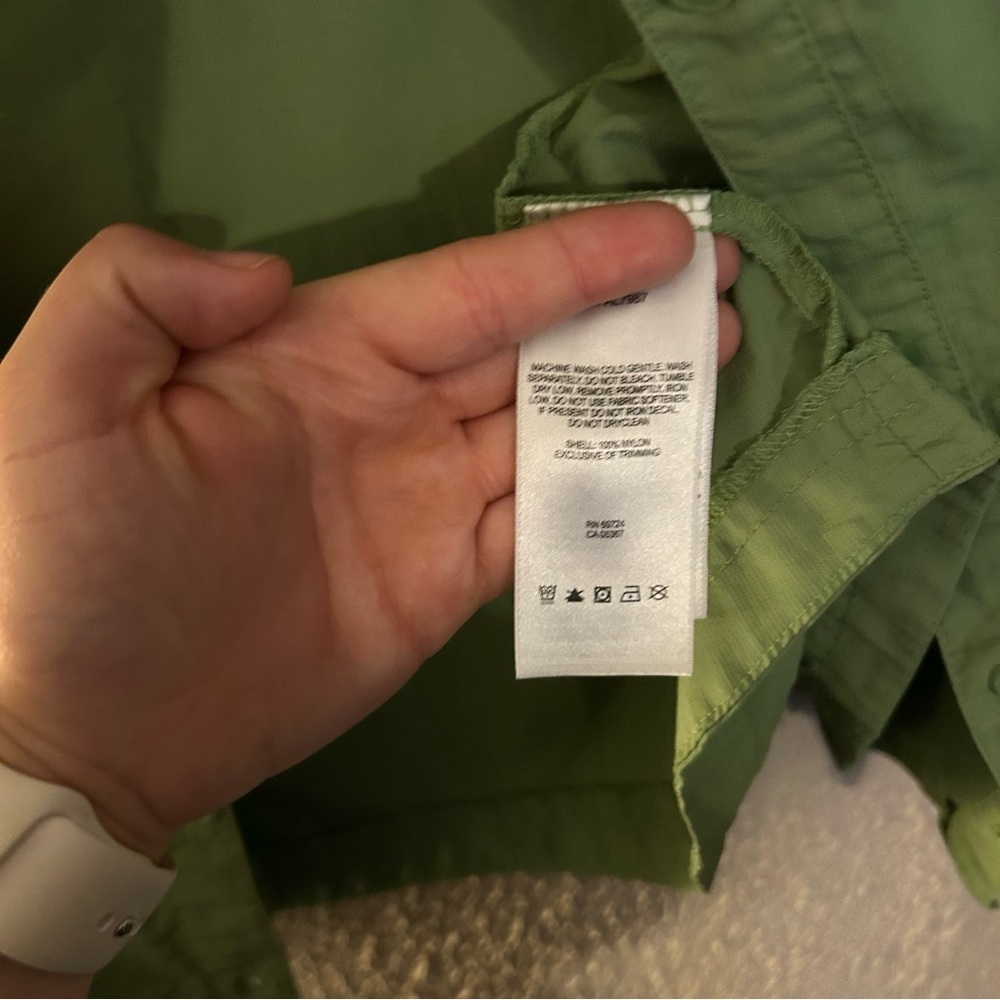 Columbia Women's Olive Green Omni Shade Protection Long Sleeve Size Xl - Picture 3 of 10
